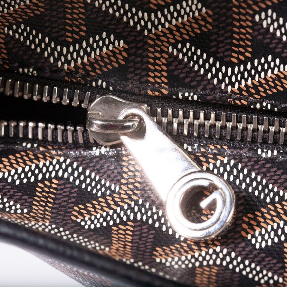 Authentic Goyard Goyardine Artois MM Black Tote Bag - Picture 9 of 16